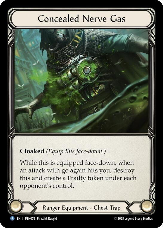 Flesh and Blood TCG: Concealed Nerve Gas card image