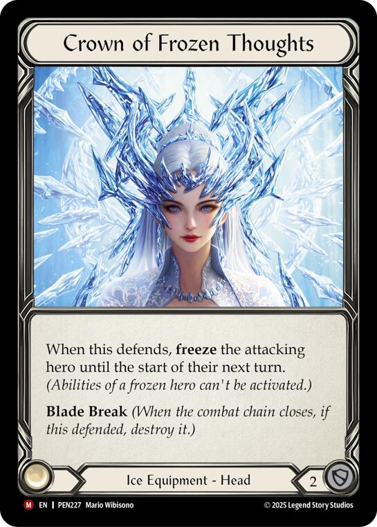 Flesh and Blood TCG: Crown Of Frozen Thoughts card image