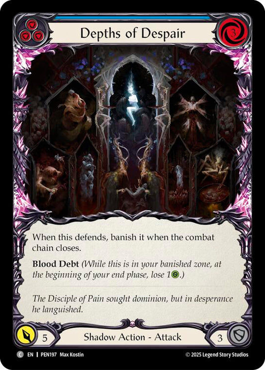 Flesh and Blood TCG: Depths Of Despair (Blue) card image