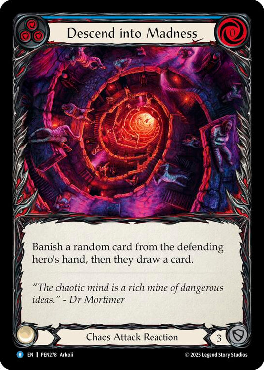 Flesh and Blood TCG: Descend Into Madness (Blue) card image