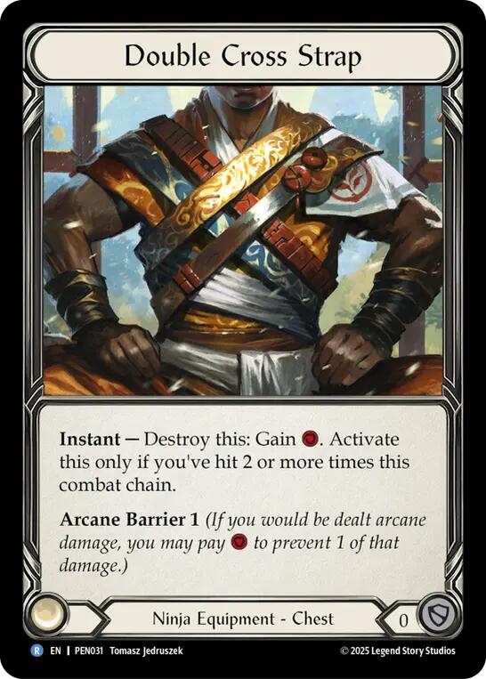 Flesh and Blood TCG: Double Cross Strap card image