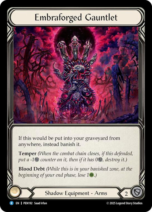 Flesh and Blood TCG: Embraforged Gauntlet card image