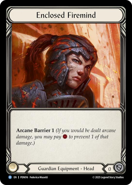 Flesh and Blood TCG: Enclosed Firemind card image