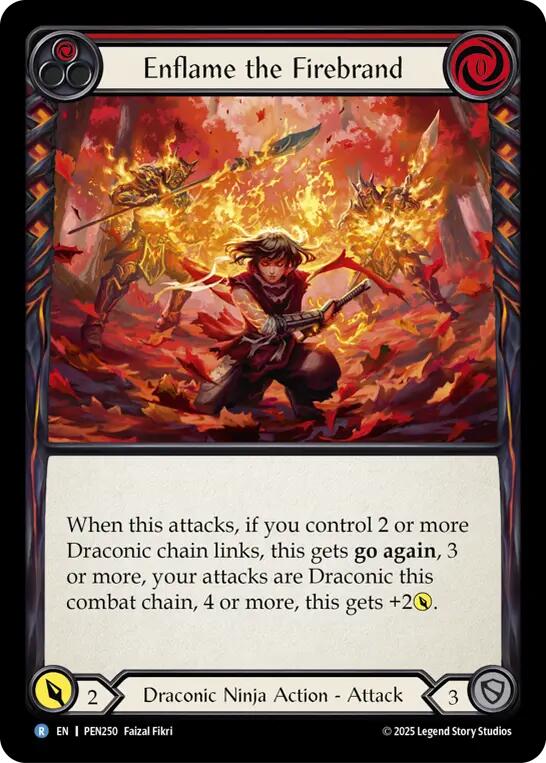 Flesh and Blood TCG: Enflame the Firebrand card image
