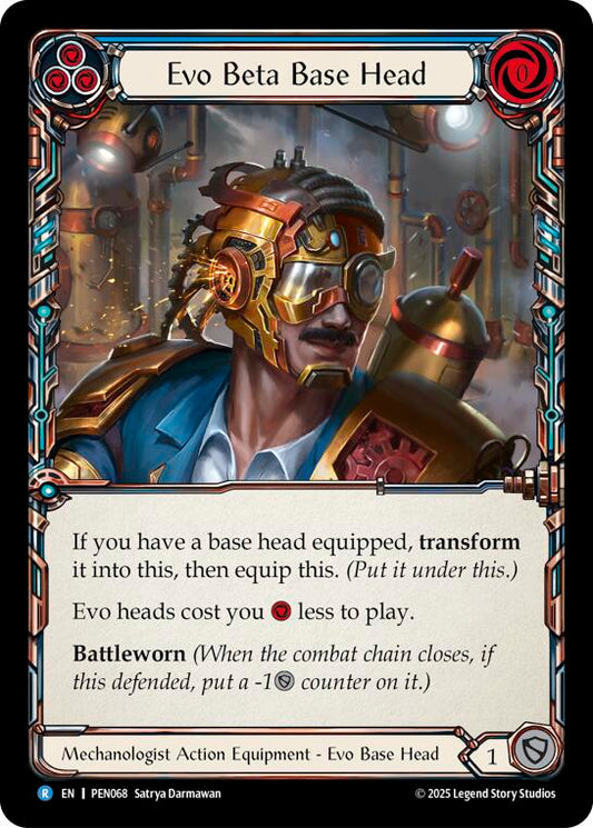 Flesh and Blood TCG: Evo Beta Base Head (Blue) card image