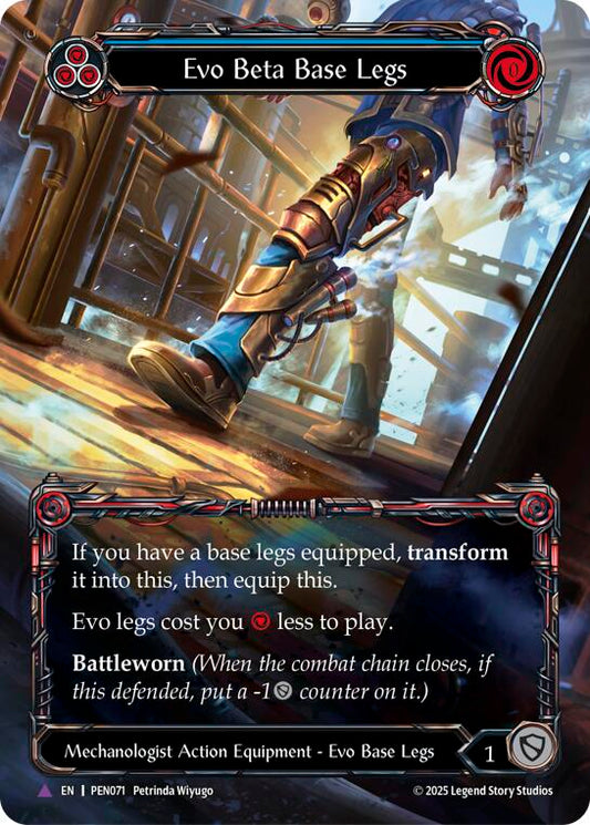 Flesh and Blood TCG: Evo Beta Base Legs (Blue) (Marvel) card image