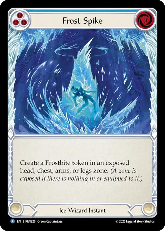 Flesh and Blood TCG: Frost Spike card image