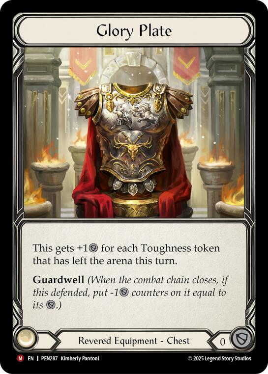 Flesh and Blood TCG: Glory Plate card image