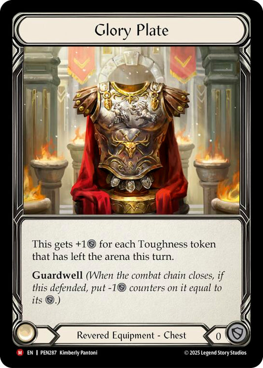 Flesh and Blood TCG: Glory Plate card image