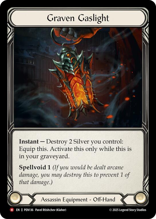 Flesh and Blood TCG: Graven Gaslight card image