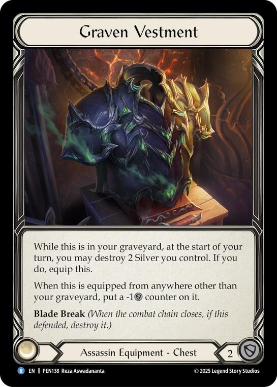 Flesh and Blood TCG: Graven Vestment card image