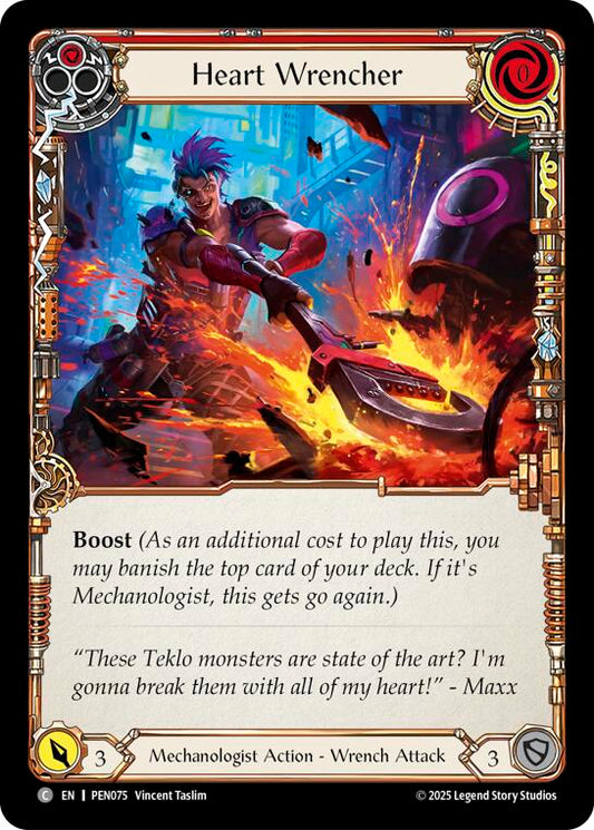 Flesh and Blood TCG: Heart Wrencher (Red) card image