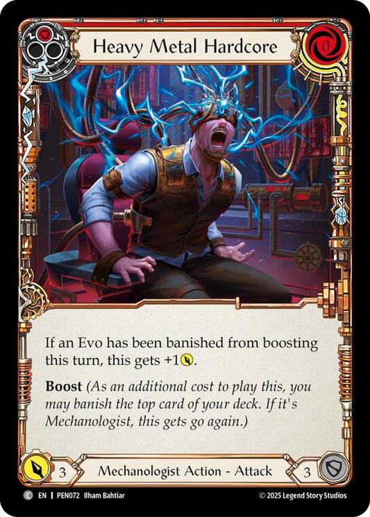 Flesh and Blood TCG: Heavy Metal Hardcore (Red) card image