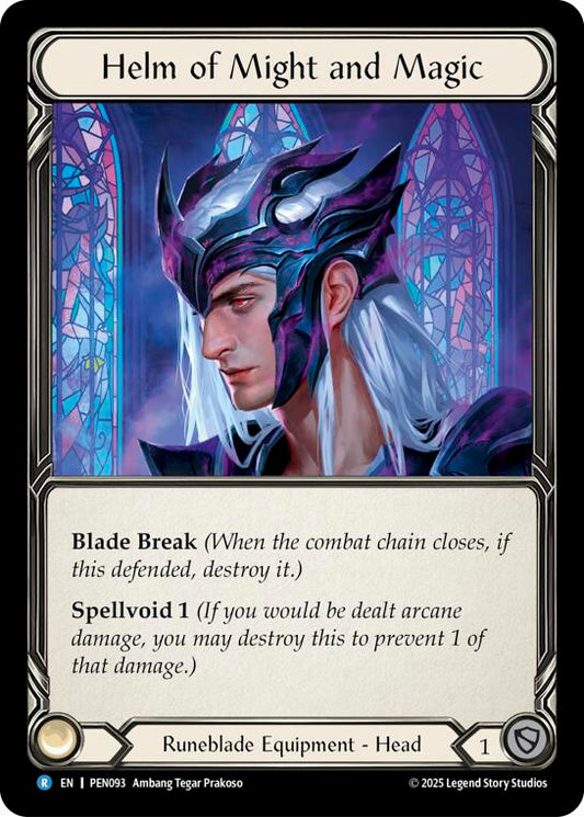 Flesh and Blood TCG: Helm Of Might And Magic card image