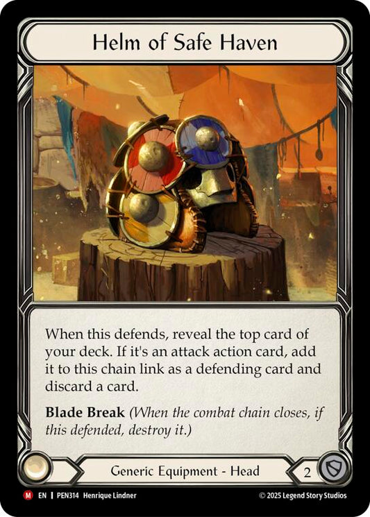 Flesh and Blood TCG: Helm Of Safe Haven card image