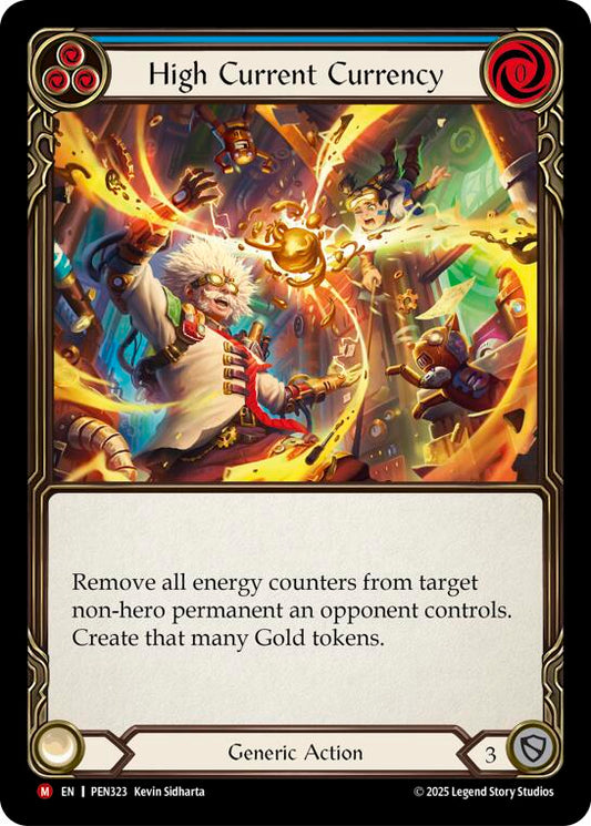 Flesh and Blood TCG: High Current Currency (Blue) card image