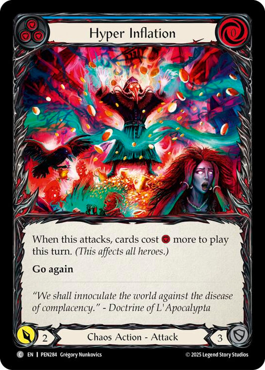 Flesh and Blood TCG: Hyper Inflation (Blue) card image