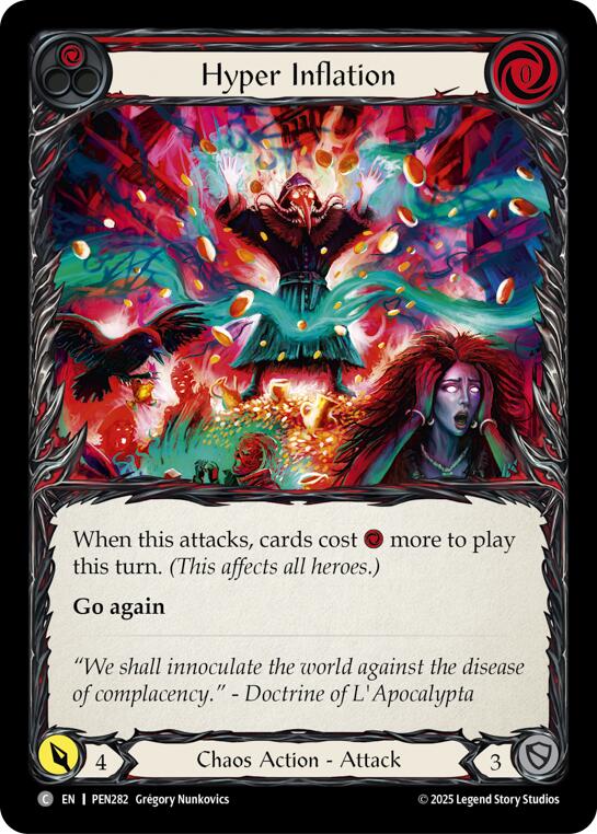 Flesh and Blood TCG: Hyper Inflation (Red) card image