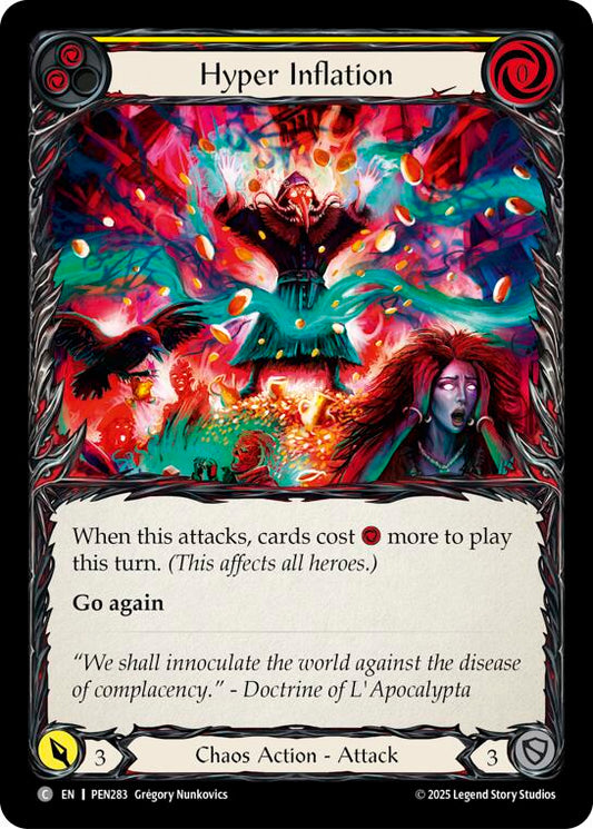 Flesh and Blood TCG: Hyper Inflation (Yellow) card image
