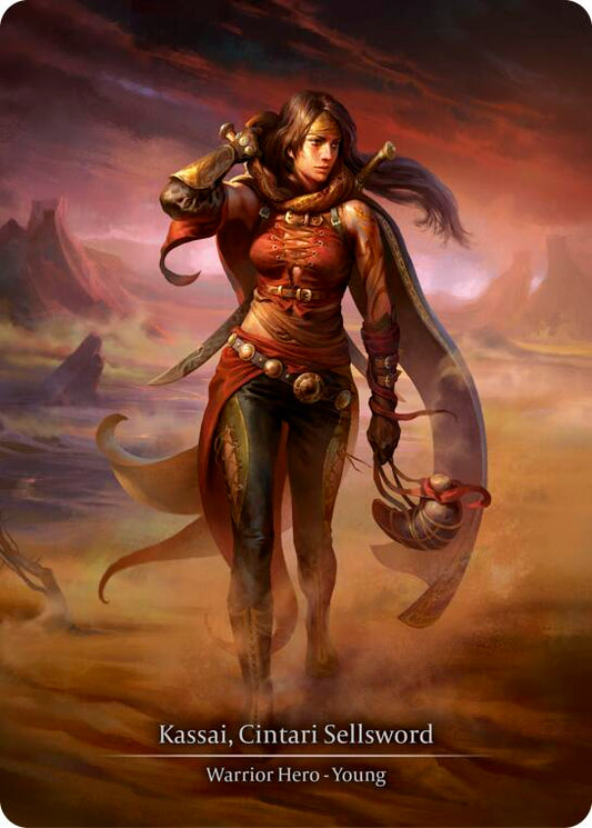 Flesh and Blood TCG: Kassai Cintari Sellsword (Marvel) card image