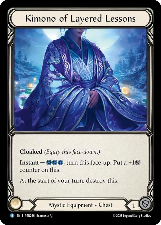 Flesh and Blood TCG: Kimono Of Layered Lessons card image