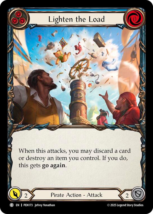Flesh and Blood TCG: Lighten The Load (Blue) card image