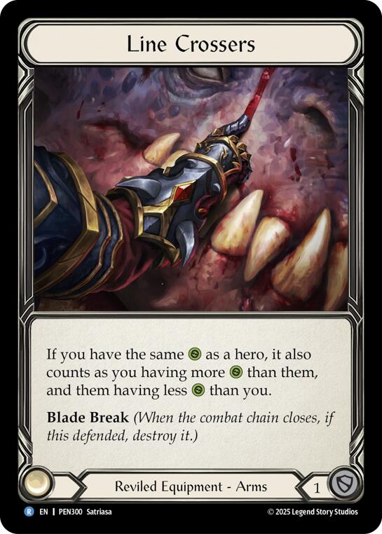 Flesh and Blood TCG: Line Crossers card image