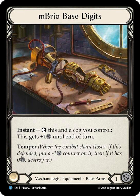 Flesh and Blood TCG: Mbrio Base Digits card image