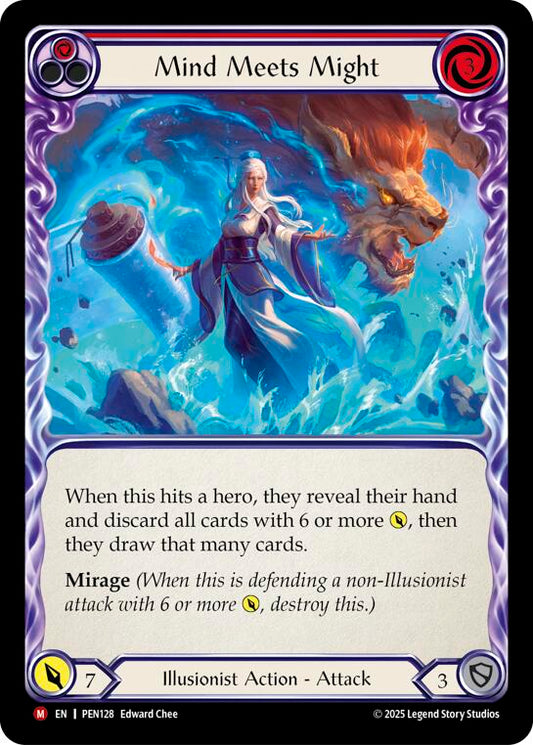Flesh and Blood TCG: Mind Meets Might (Red) card image