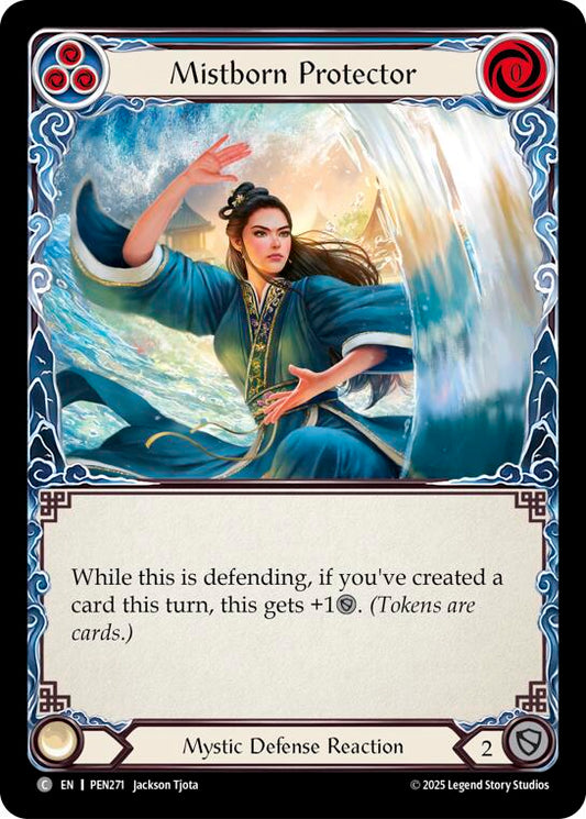 Flesh and Blood TCG: Mistborn Protector (Blue) card image