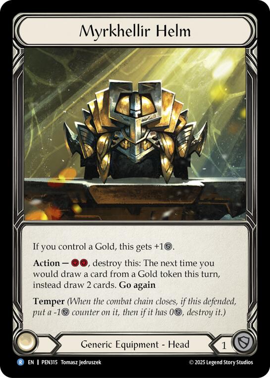 Flesh and Blood TCG: Myrkhellir Helm card image