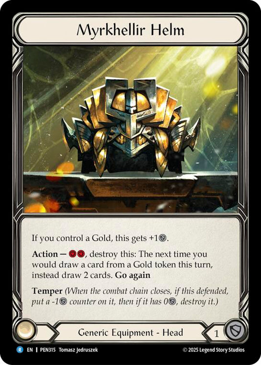 Flesh and Blood TCG: Myrkhellir Helm card image