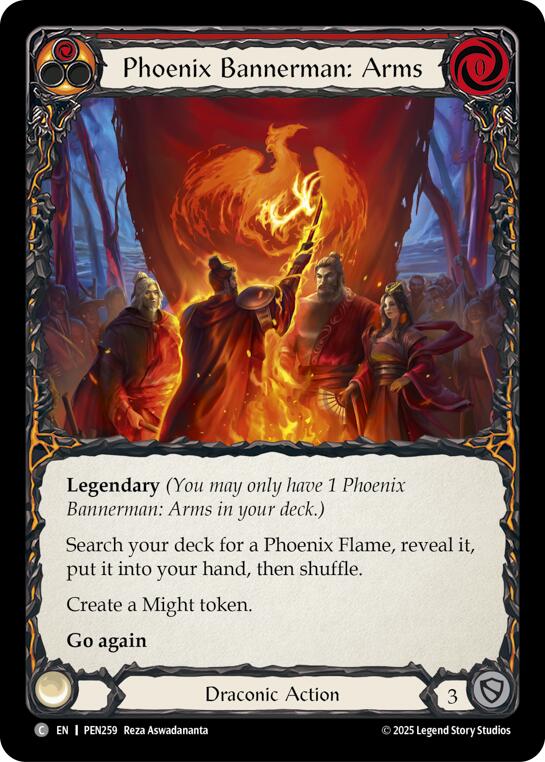 Flesh and Blood TCG: Phoenix Bannerman Arms (Red) card image