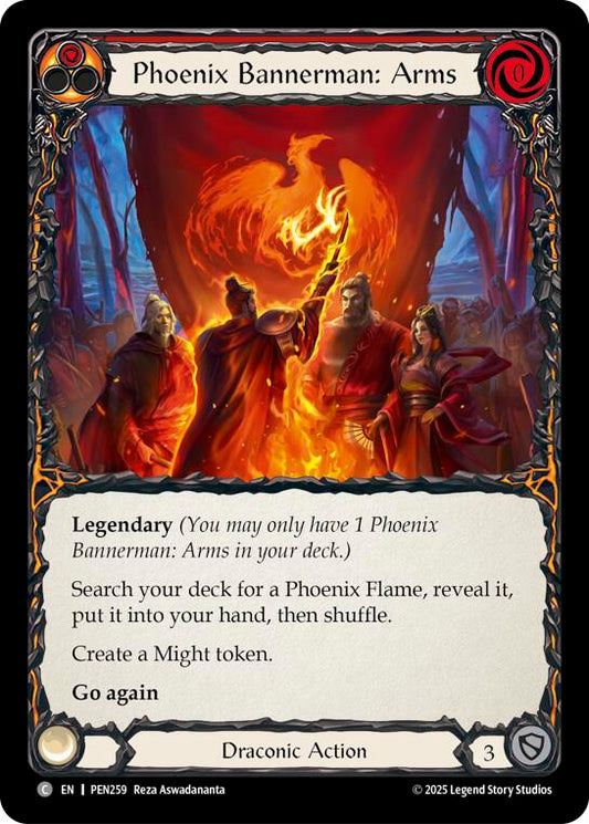 Flesh and Blood TCG: Phoenix Bannerman Arms (Red) card image