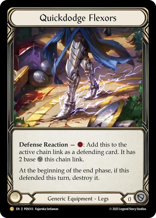 Flesh and Blood TCG: Quickdodge Flexors card image