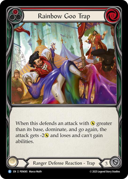 Flesh and Blood TCG: Rainbow Goo Trap (Red) card image