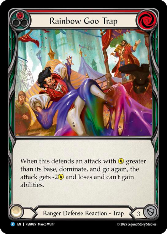 Flesh and Blood TCG: Rainbow Goo Trap (Red) card image
