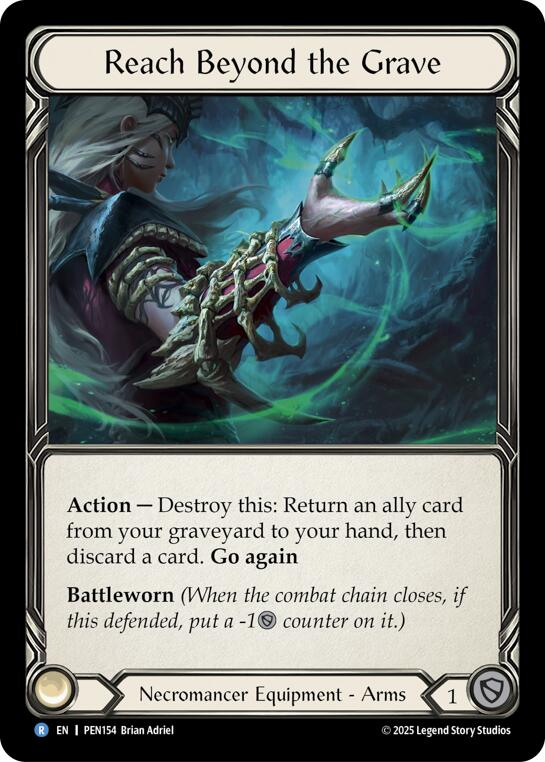 Flesh and Blood TCG: Reach Beyond The Grave card image