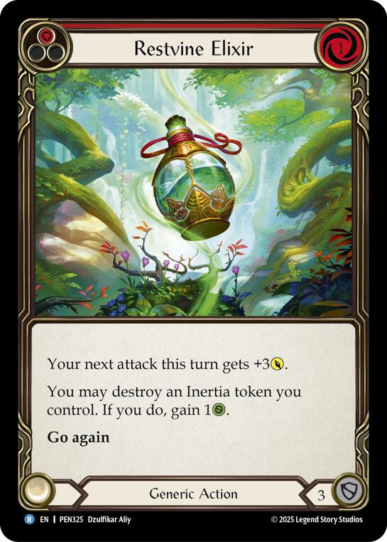 Flesh and Blood TCG: Restvine Elixir (Red) card image