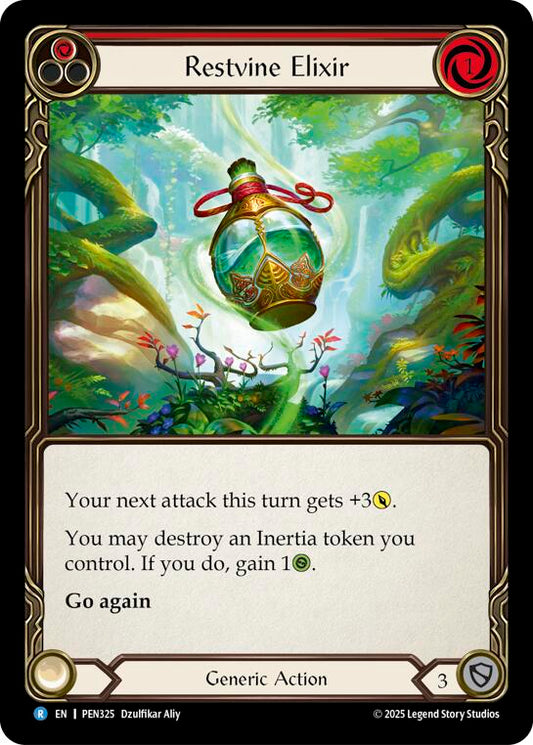 Flesh and Blood TCG: Restvine Elixir (Red) card image