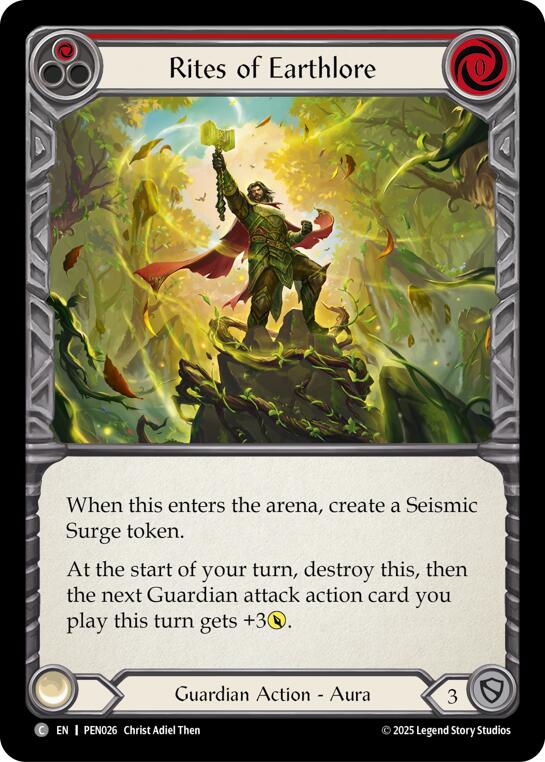 Flesh and Blood TCG: Rites Of Earthlore (Red) card image