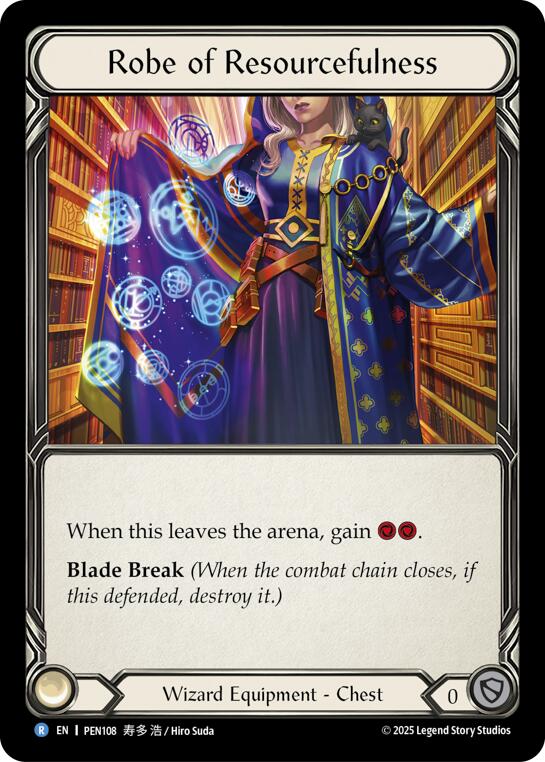 Flesh and Blood TCG: Robe Of Resourcefulness card image