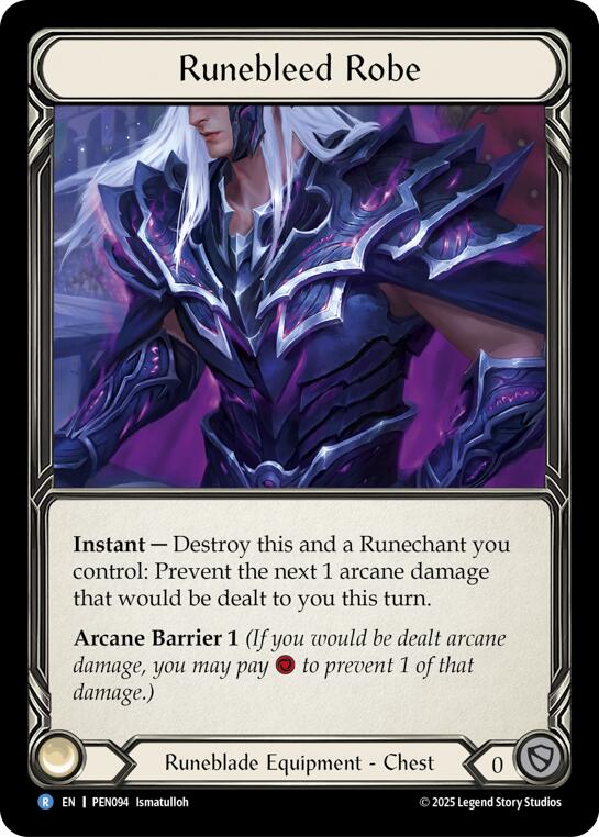 Flesh and Blood TCG: Runebleed Robe card image