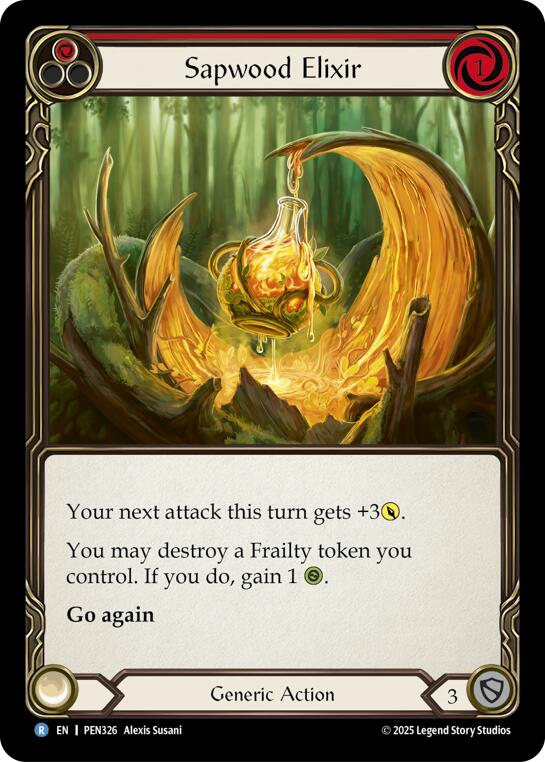 Flesh and Blood TCG: Sapwood Elixir (Red) card image