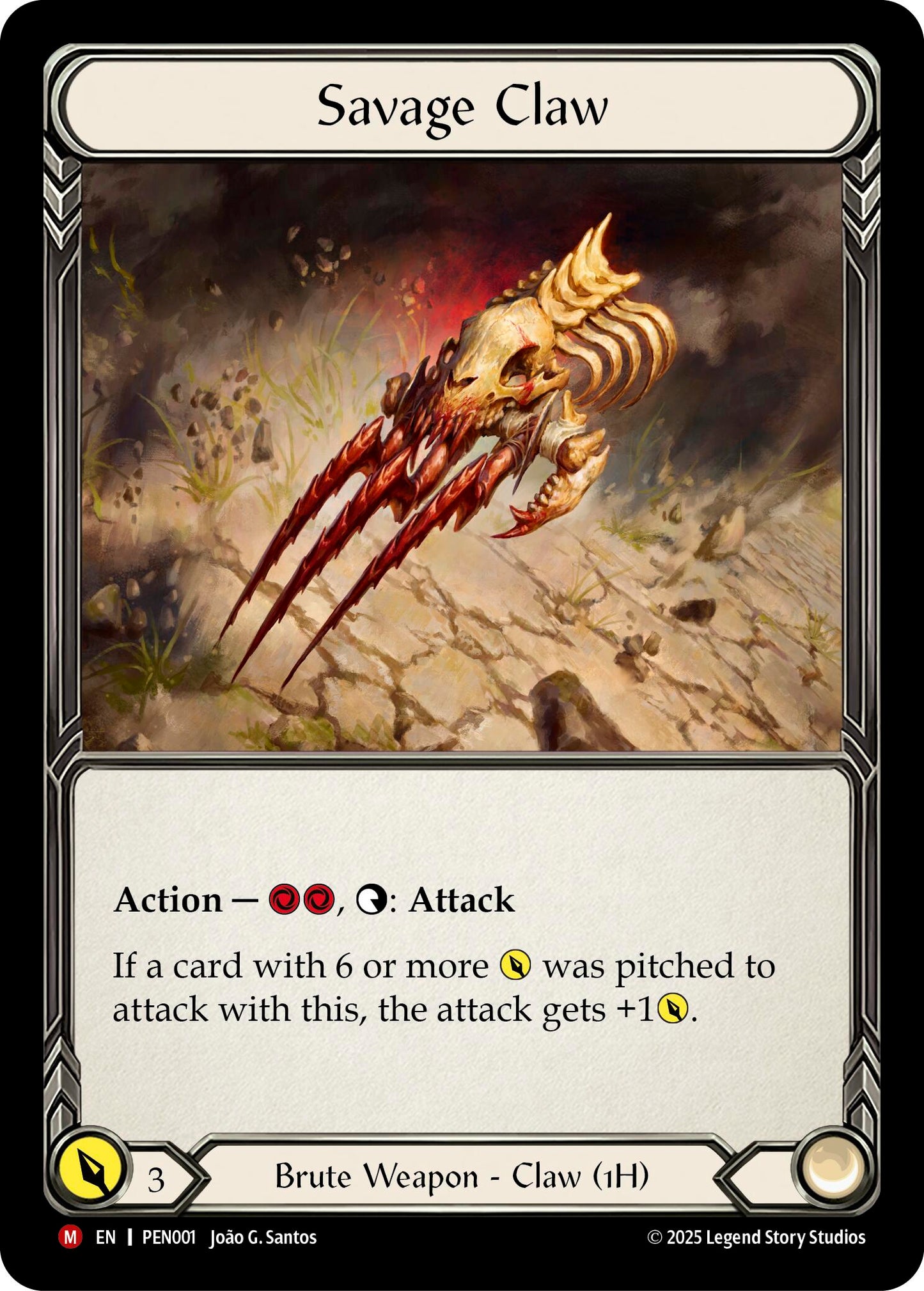 Flesh and Blood TCG: Savage Claw card image