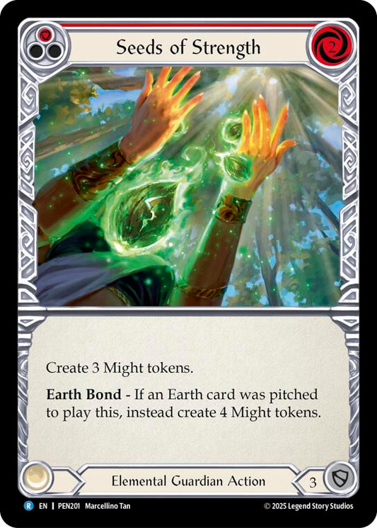 Flesh and Blood TCG: Seeds Of Strength (Red) card image