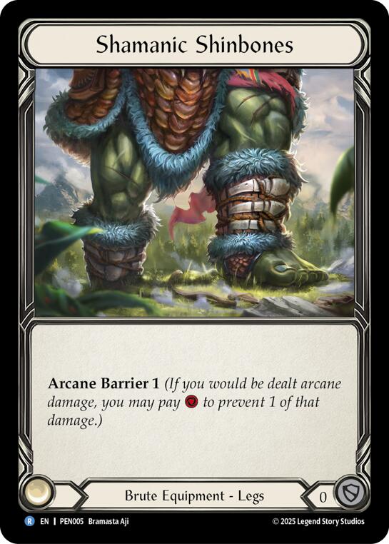 Flesh and Blood TCG: Shamanic Shinbones card image