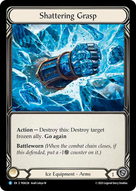 Flesh and Blood TCG: Shattering Grasp card image