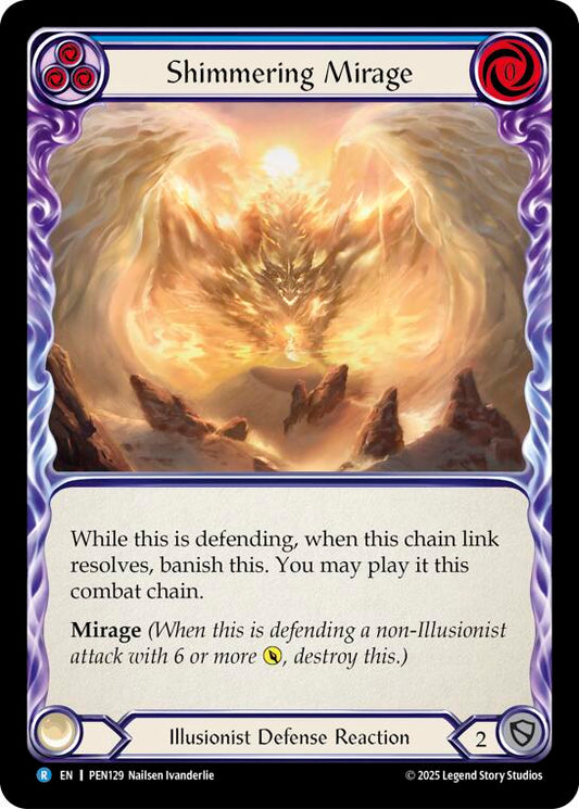 Flesh and Blood TCG: Shimmering Mirage (Blue) card image