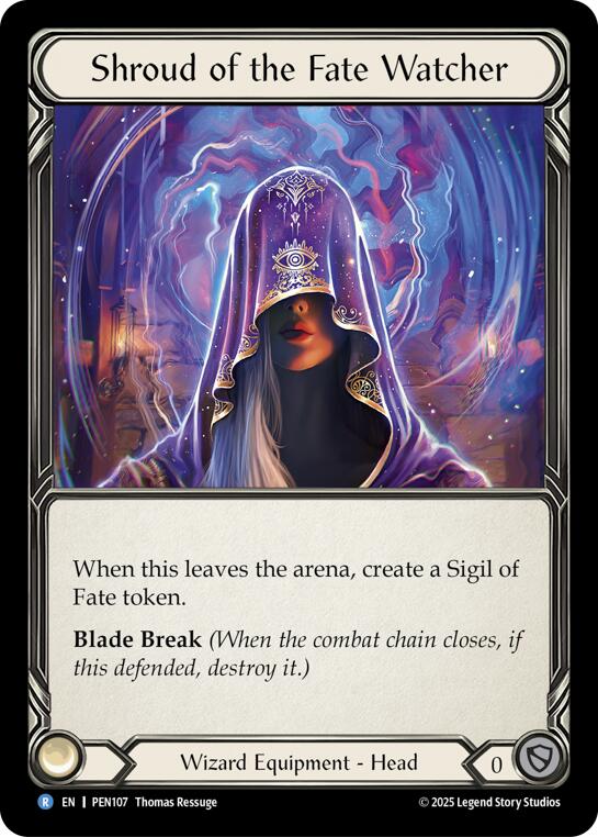 Flesh and Blood TCG: Shroud Of The Fate Watcher card image